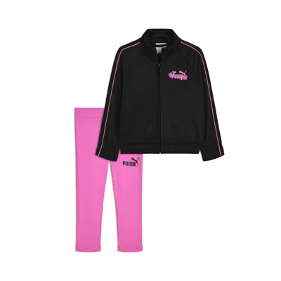 Puma Babies' Matching Sets Toddlers' Track Jacket And Leggings In Black