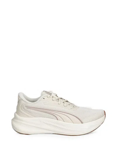 Puma Maxstride Lite Panelled Sneakers In Neutral