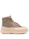 Puma Mayra Flatform Boots In Neutrals