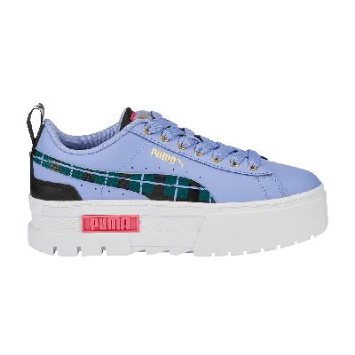 Pre-owned Puma Mayze '90s Prep Ac Jr 'lavender Pop' In Purple