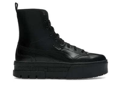 Pre-owned Puma Mayze Boot Dua Lipa (women's) Sneakers In  Black