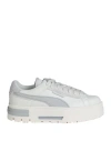 Puma Mayze Crashed Selflove Wns Woman Sneakers Off White Size 9 Soft Leather In Off White