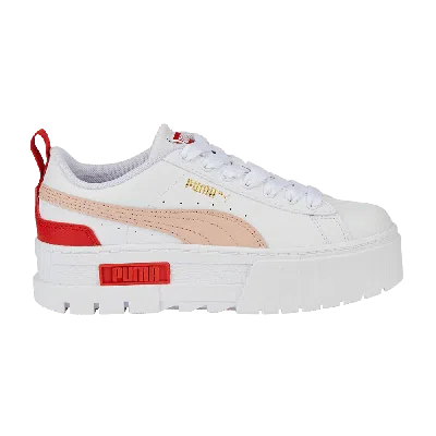 Pre-owned Puma Mayze Jr 'white Rose Quartz'