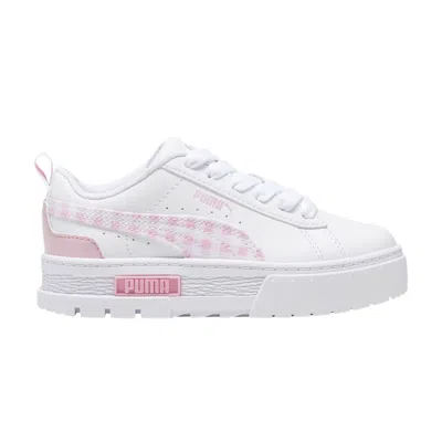 Pre-owned Puma Mayze Little Kid 'gingham Cozy - Pink Lilac' | White | Kid's Size 2