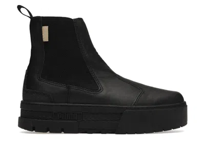 Pre-owned Puma Mayze Mayze Chelsea Boot Infuse (women's) Sneakers In Black