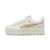 Puma Mayze Secret Garden Women's Sneakers In  White-white