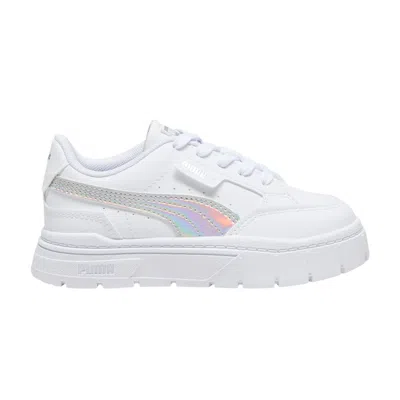 Pre-owned Puma Mayze Stack Little Kid 'iridescent' | White | Kid's Size 1
