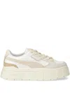 Puma Mayze Stack Luxe Sneakers In Neutral
