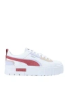 Puma Mayze Ut Pop Wns Woman Sneakers White Size 6 Textile Fibers In White