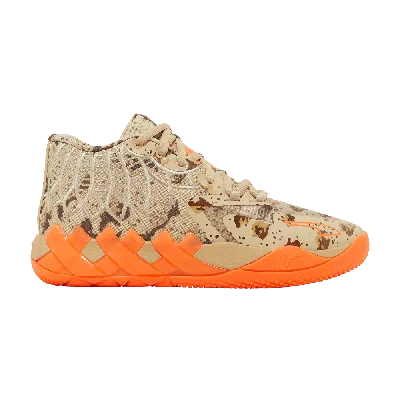 Pre-owned Puma Mb.01 Jr 'digital Camo' In Tan