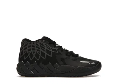 Pre-owned Puma Mb.01 Lamelo Ball Iridescent Dreams Sneakers In  Black