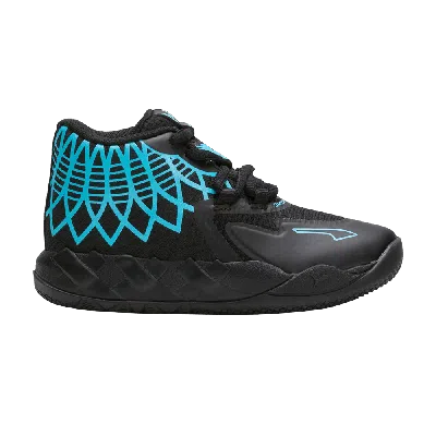 Pre-owned Puma Mb.01 Little Kid 'buzz City' In Black