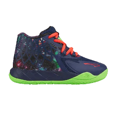 Pre-owned Puma Mb.01 Little Kid 'galaxy' In Blue
