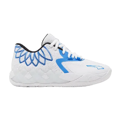 Pre-owned Puma Mb.01 Lo Jr 'team Colors - White Bluemazing'