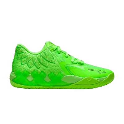 Pre-owned Puma Mb.01 Lo Jr 'volt' In Green