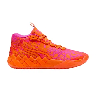 Pre-owned Puma Mb.01 'mash Up' | Orange | Men's Size 7.5