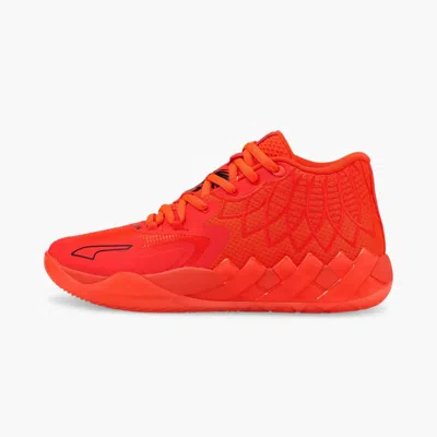 Pre-owned Puma Mb.01 Not From Here Men's Size 10.5 Lamelo Ball Red Blast Ds 377237-02