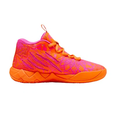 Pre-owned Puma Mb.01234 Gs 'mash-up' | Orange | Kid's Size 4