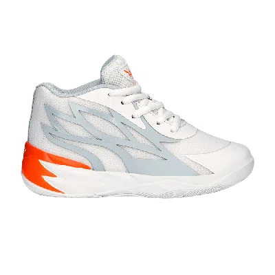 Pre-owned Puma Mb.02 Little Kid 'gorangé' In Grey