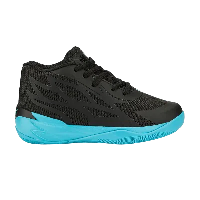 Pre-owned Puma Mb.02 Little Kid 'phenom' In Black