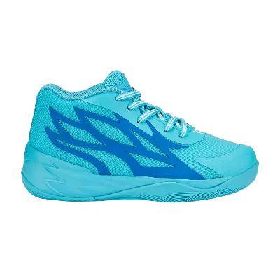 Pre-owned Puma Mb.02 Little Kid 'rookie Of The Year' In Blue