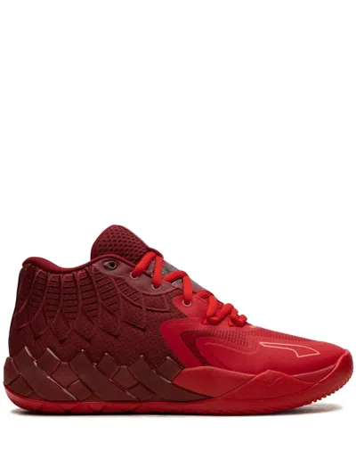 Puma Mb.02 Lo Tb "intense Red" Sneakers In 红色