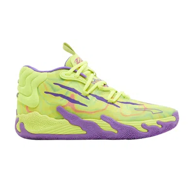 Pre-owned Puma Mb.03 Big Kid 'spark' | Yellow | Kid's Size 6.5