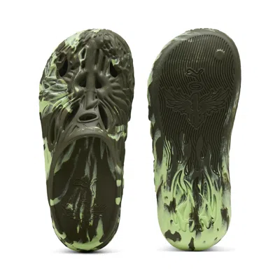 Puma Mb.04 Basketball Slides In Green