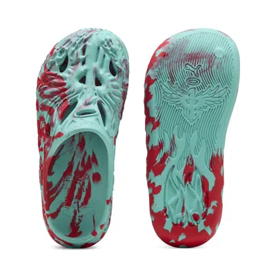 Puma Mb.04 Basketball Slides In Green