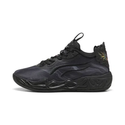 Puma Kids' Mb.04 Lo Team Jr Shoes In Black