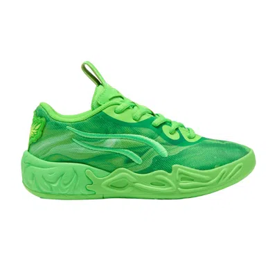 Pre-owned Puma Mb.04 Lo Team Little Kid 'green Glare' | Kid's Size 12
