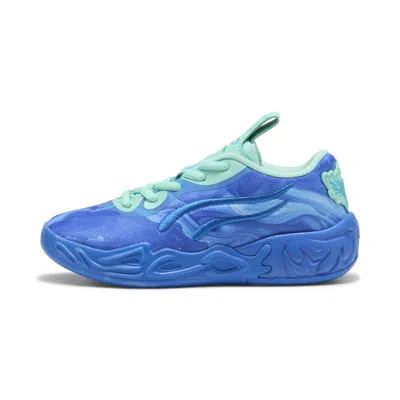 Puma Mb.04 Lo Team Pack Basketball Shoes Kids In Blue