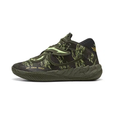 Puma Mb.05 Camo Men's Basketball Shoes In Green