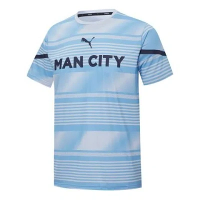 Puma Mcfc Cny T-shirt 'blue'