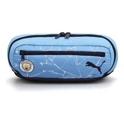 Puma Mcfc Football Core Waist Bag 'blue'