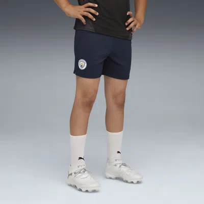Puma Kids' Mcfc Traing Shorts Youth In Black