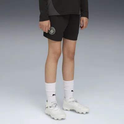 Puma Kids' Mcfc Traing Shorts Youth In Blue