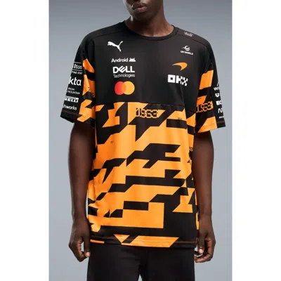 Puma Mclaren Racing 1000th Grand Prix Men's Replica T-shirt In Brown