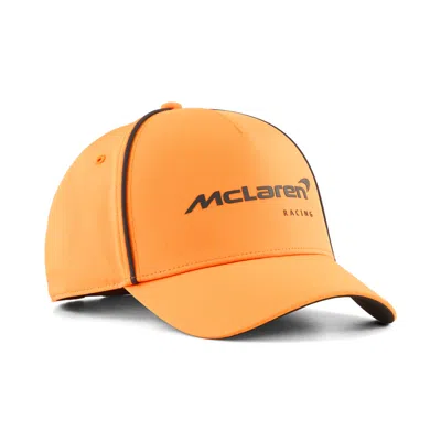 Puma Mclaren Racing Adjustable Hat In Orange