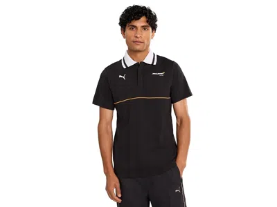 Puma Mclaren Racing Jacquard Polo Men's Clothing  Black: Xl