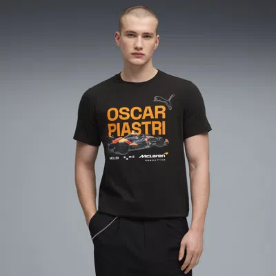 Puma Mclaren Racing Men's Piastri T-shirt In Black