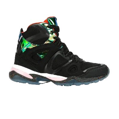 Pre-owned Puma Mcq Tech Runner Mid In Black