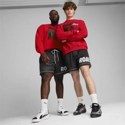 Puma Media Day Classics Men's Basketball Shorts In Black