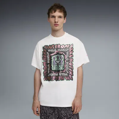 Puma Mens  Melo World T-shirt In White