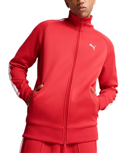 Puma Men's Always On Track Jacket In Red