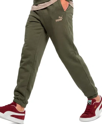 Puma Men's Athletic Look Cat Logo Classic Jogger Pants In Multi