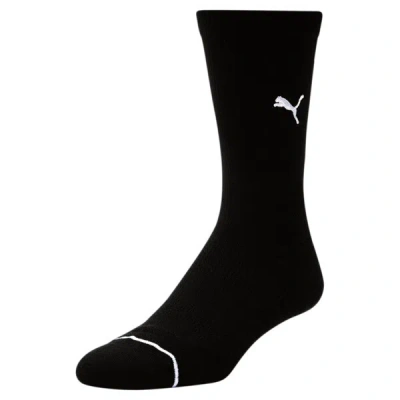 Puma Men's Basketball Crew Socks 1 Pack In Black / White