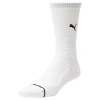 Puma Men's Basketball Crew Socks 1 Pack In White / Black
