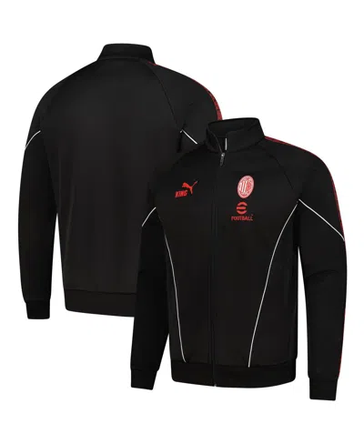 PUMA MEN'S BLACK AC MILAN 2025/26 KING DRYCELL ANTHEM JACKET
