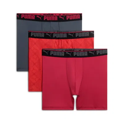 PUMA PUMA MEN'S BOXER BRIEFS (3 PACK)